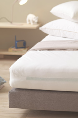 Protège-matelas imperméable enfant en coton bio