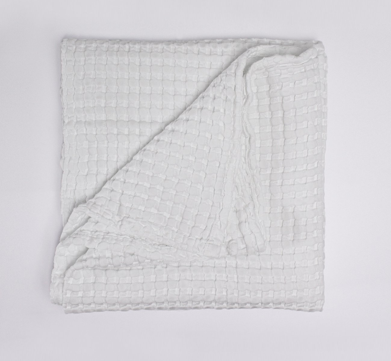 Jeté gaufré en coton bio - Commandez en ligne | Kadolis Canada