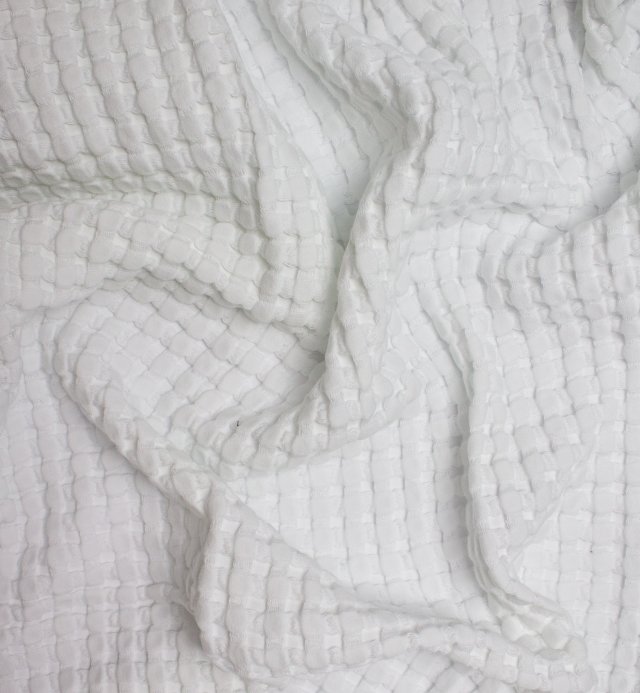 Jeté gaufré en coton bio - Commandez en ligne | Kadolis Canada