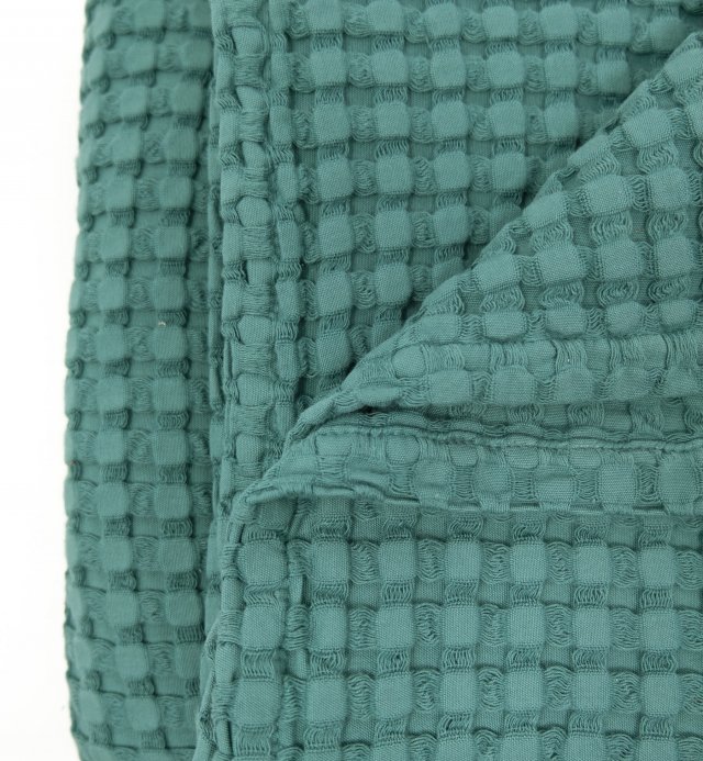 Organic Cotton Waffle Throw - Order Online | Kadolis Canada