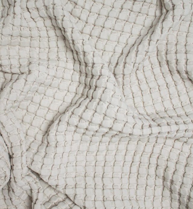 Jeté gaufré en coton bio - Commandez en ligne | Kadolis Canada