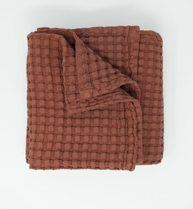 Organic Cotton Waffle Throw - Order Online | Kadolis Canada