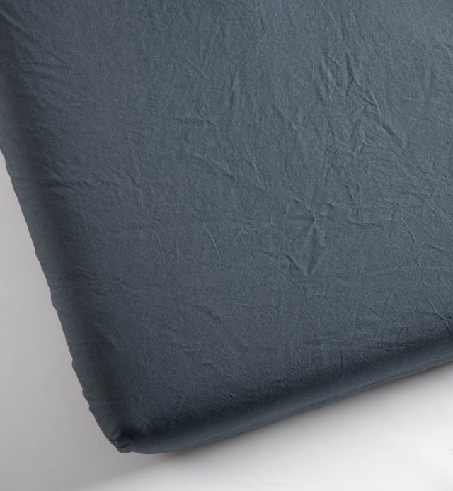 Drap contour bébé en percale de coton bio lavé | Kadolis Canada