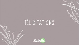 Félicitations - FR